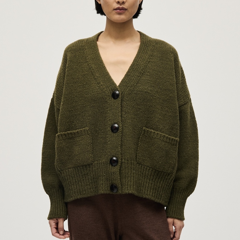 NEW Babaa Cardigan No17 Alga